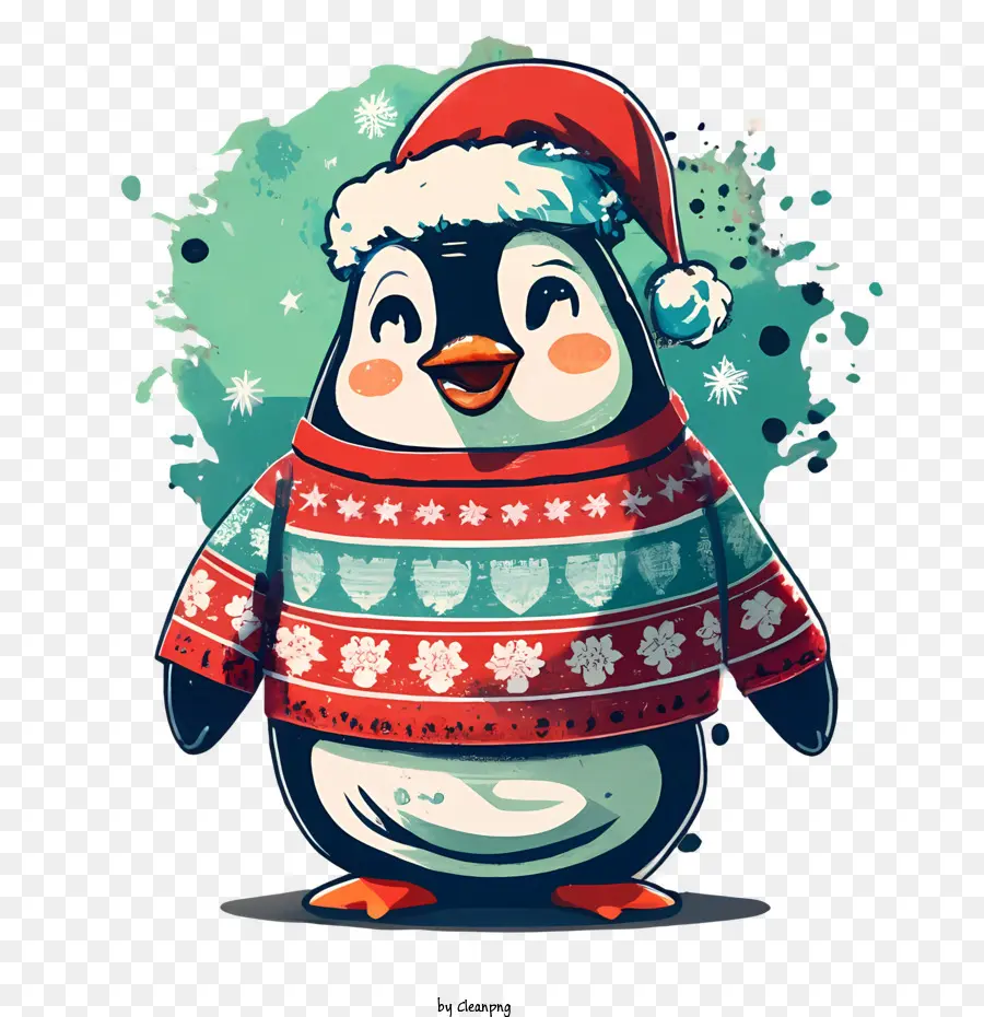 Weihnachten Pinguin - 