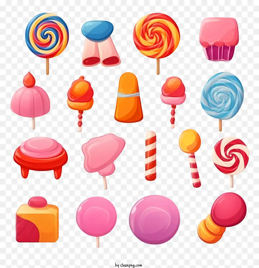 Nationaler Süßigkeitstag Süßigkeiten Lollipop Dessert Essen - 