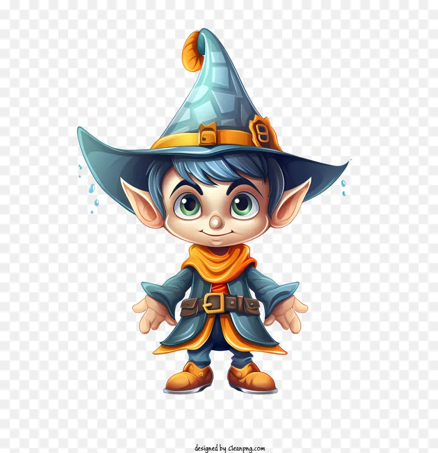 Halween Wizard Elf Fairy Wizard Magician - 