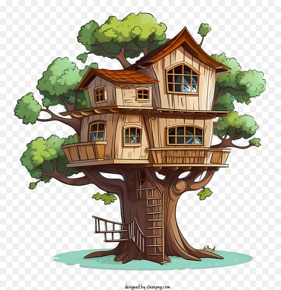 tree house treehouse wooden structure wooden structure