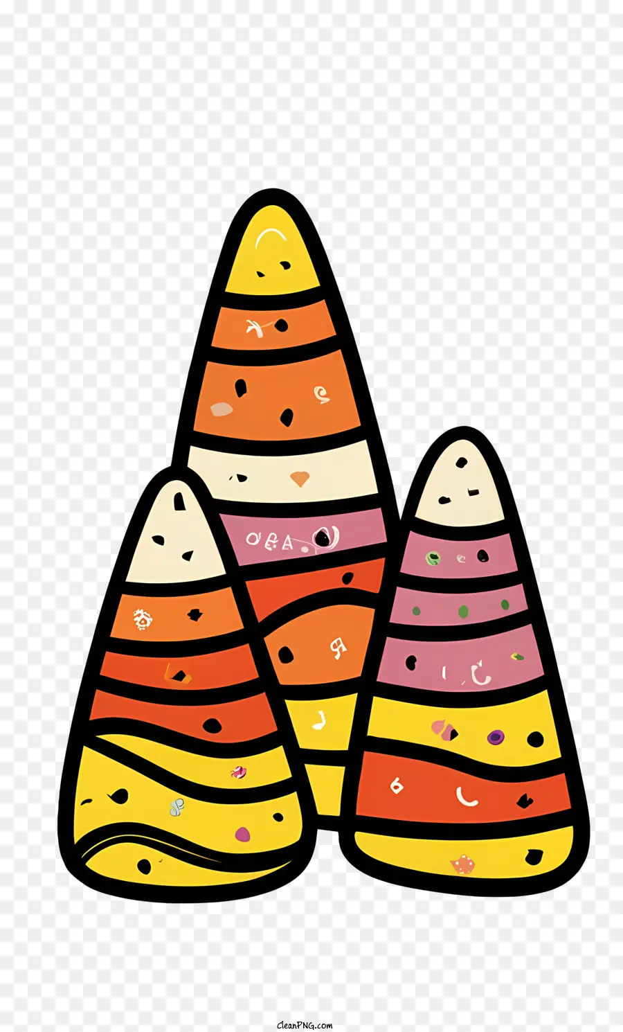halloween candy corn candy colorful artistic creative