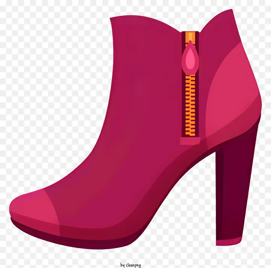 stivali alla caviglia rosa con cerniera caviglia con cerniera con cerniera ad alto tacco stivali in pelle - Stivali alla caviglia con tacco alto in pelle rosa con cerniera