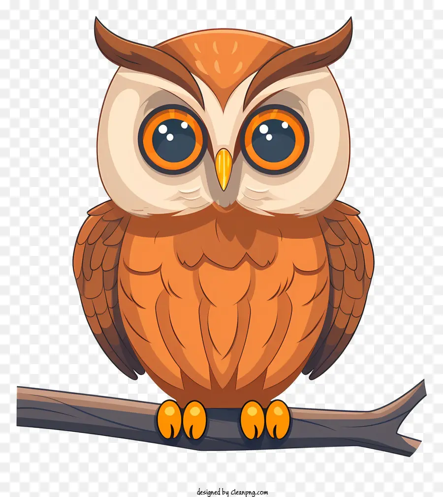 brown owl owl sitting on a branch big round eyes friendly owl cute owl