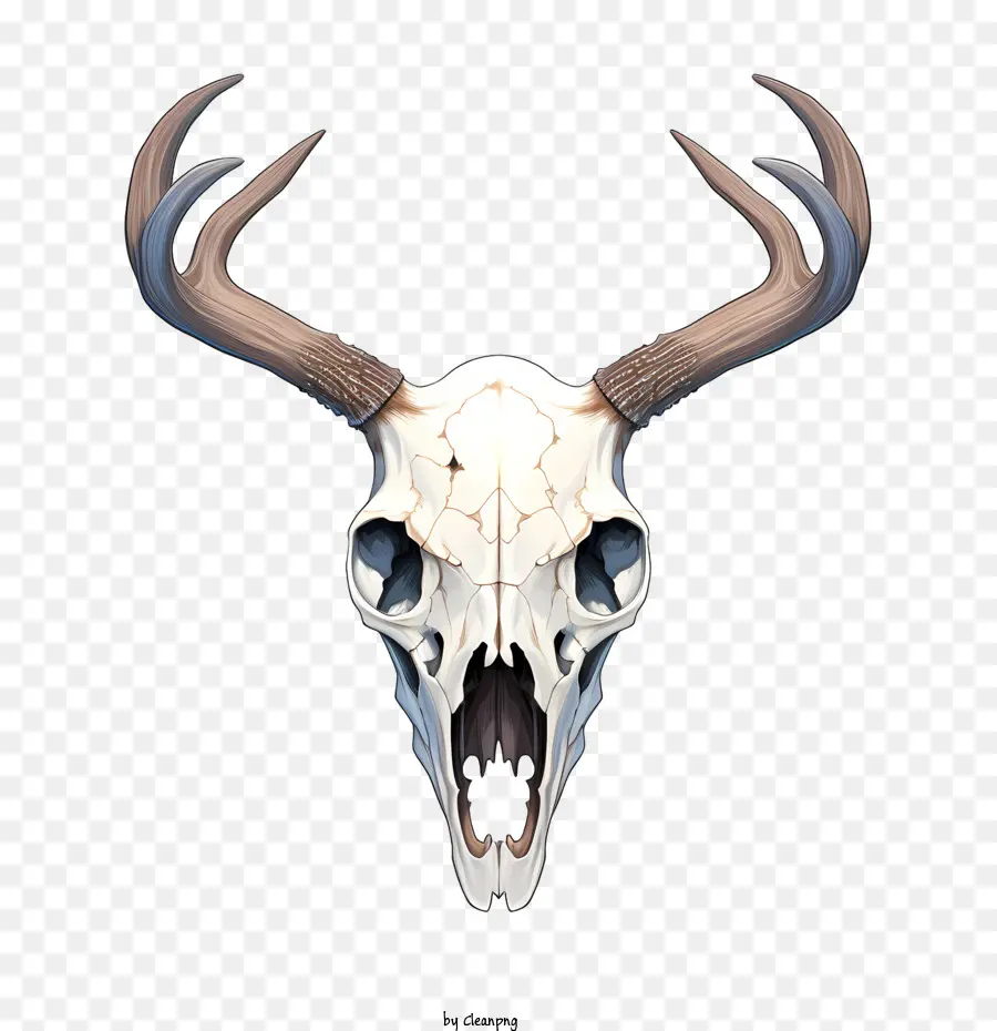 Deer Skull Skull Deer Antlers Wildlife - 