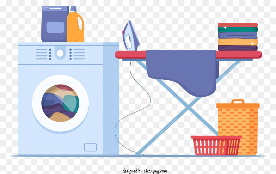 Waschmaschine - Schwarz -Weiß -Bild von Wäschereien