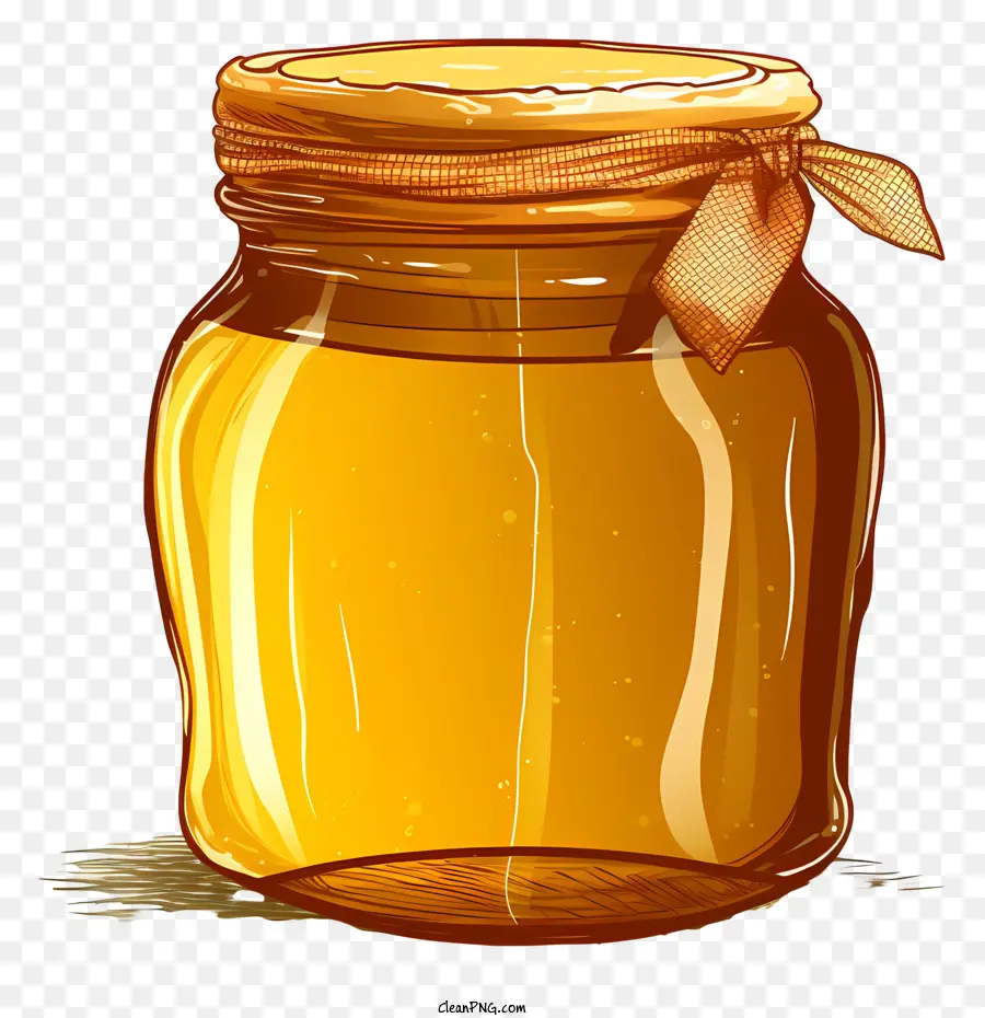 barattolo di vetro nastro marrone barattolo trasparente nessun barattolo aperto etichetta - Barattolo di vetro giallo con nastro marrone, vuoto