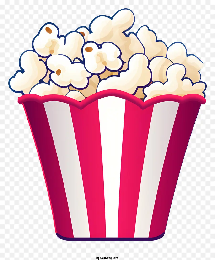 Popcorn - Secchio popcorn con croccante popcorn marrone