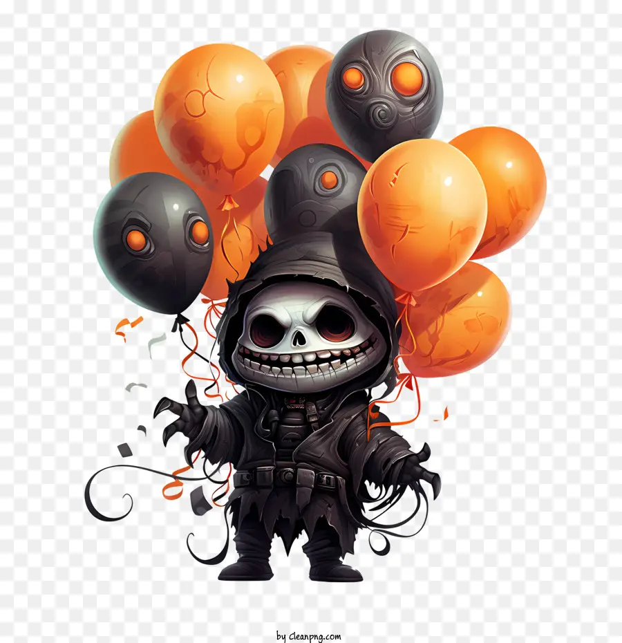 Halloween balloons
