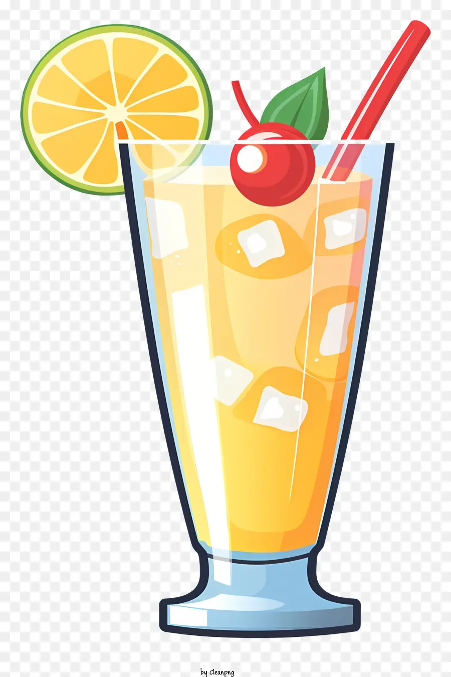 Bevanda estiva - Bevanda giallo brillante con arancione e limone