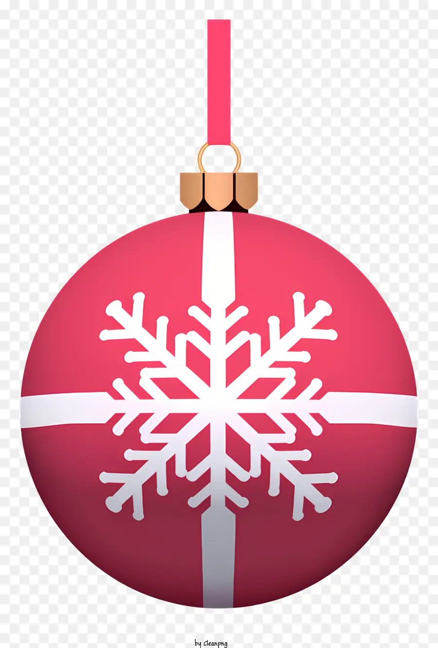 Trang trí giáng sinh - Trang trí Giáng sinh đỏ lễ hội với thiết kế bông tuyết