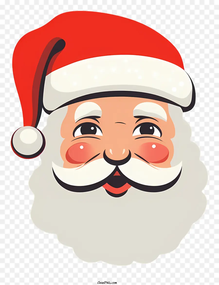 babbo natale - Babbo Natale addormentato con cappello rosso e barba