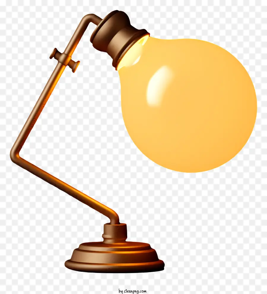 đèn bàn bóng bóng đèn kim loại nền đen chiếu sáng ánh sáng - Đèn bàn kim loại với bóng chiếu sáng bàn đen