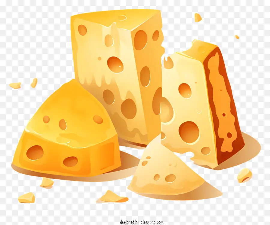 Fette di formaggio cheddar mozzarella brie - Assortimento di fette di formaggio tra cui cheddar e mozzarella