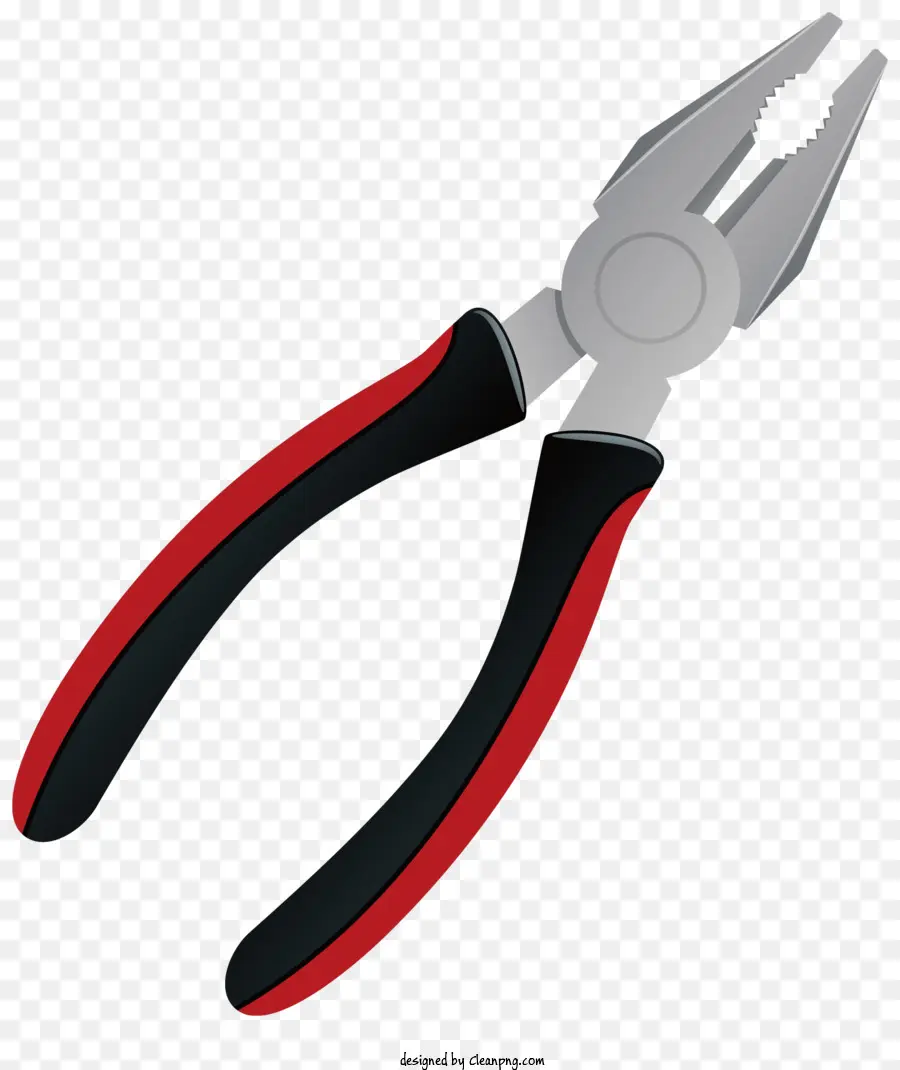 taglio degli utensili rosso nero plier - Pinza nera e rossa con bordi taglienti