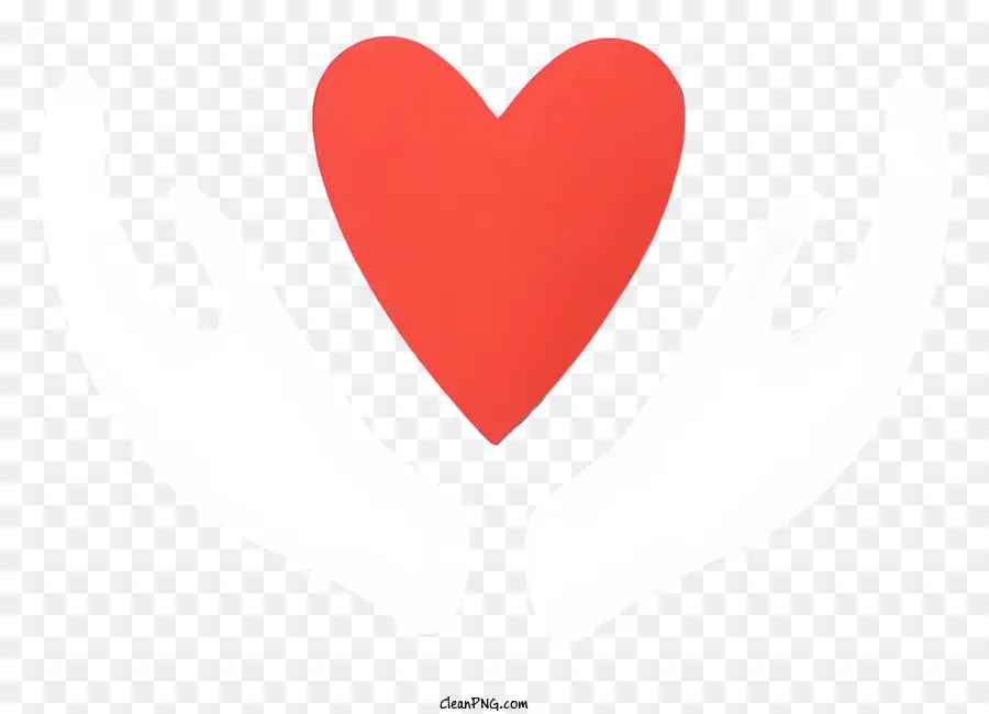 simbolo di cuore - Mani che tengono il cuore, l'importanza dell'amore e l'abbraccio