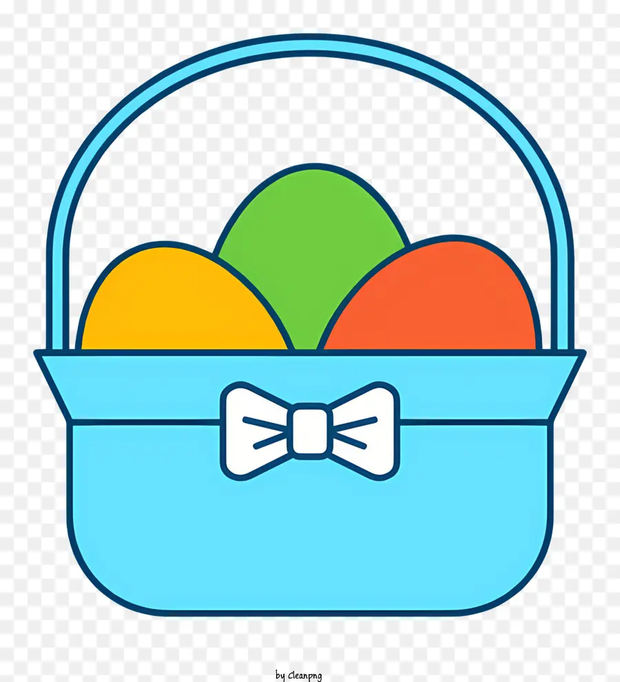 easter eggs easter basket colored eggs pastel eggs basket with bow
