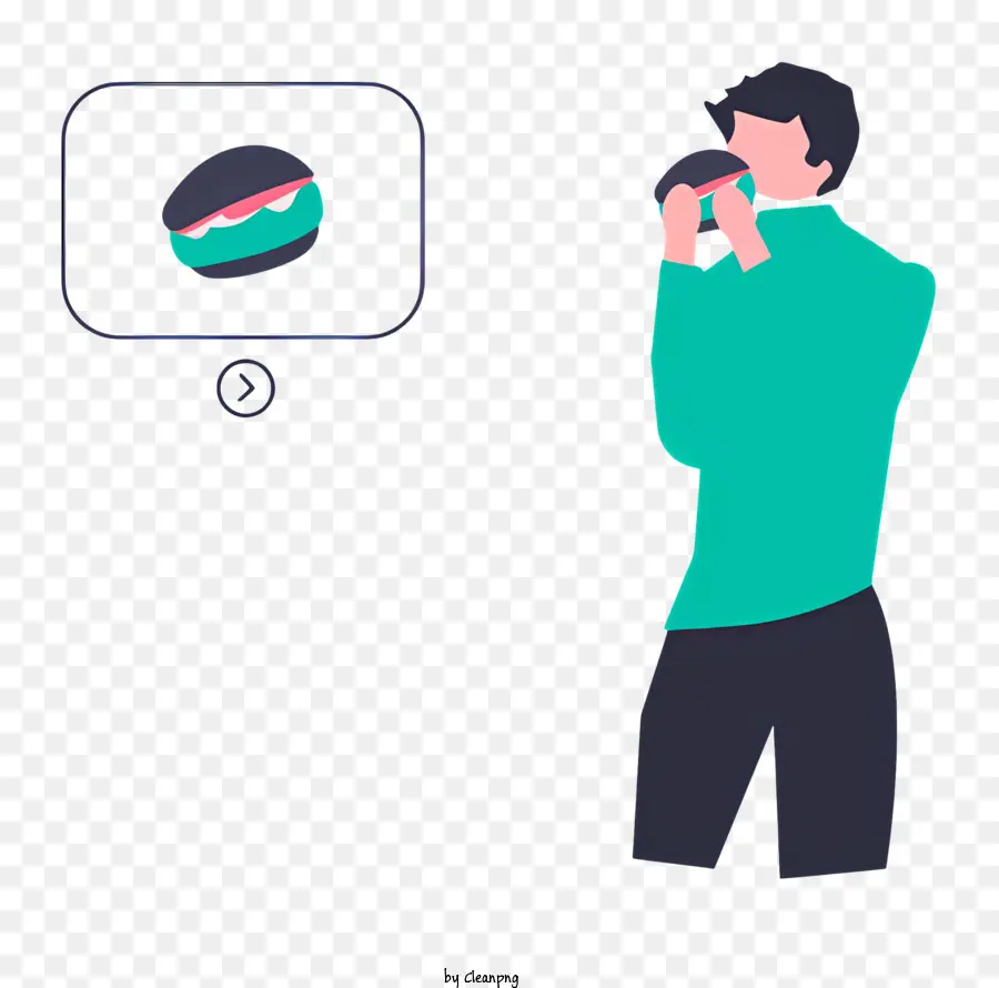 Kamerafoto Bearbeitung Porträt Kamera Bildschirm Grünes Hemd - Person, die Kamera hält, ein grünes Hemd, roter Bildschirm