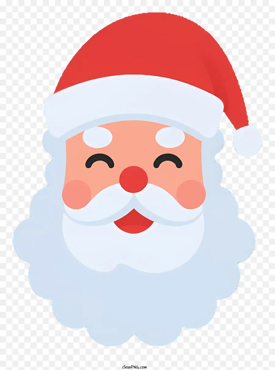 santa claus - Santa Claus vui vẻ mặc trang phục màu đỏ và trắng truyền thống