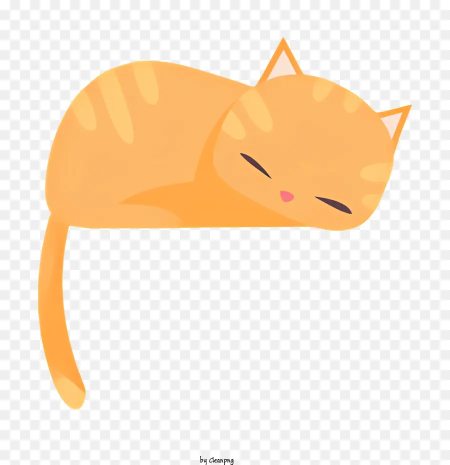 gatto gatto a tabby giallo gatto su uno scaffale gatto per gatto riposo - Cat tabby giallo addormentato sullo scaffale nero