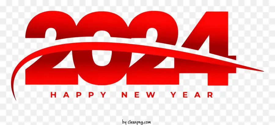 Số 2 - 2022 Logo năm mới hạnh phúc trên nền đen