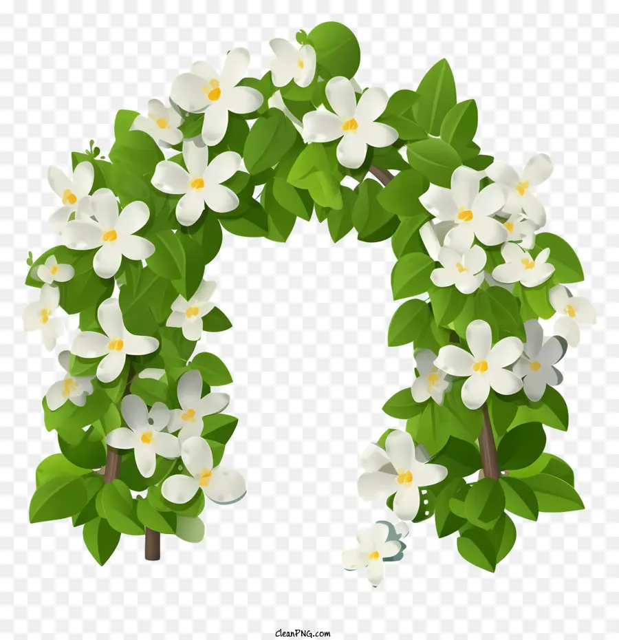 Blumen Kranz - Blumenkranz symbolisiert Reinheit, Wachstum und Schutz