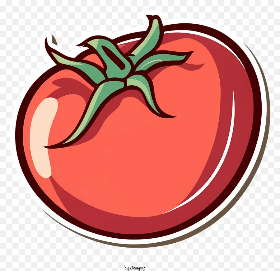 Red Tomato Black Nền màu xanh lá cây màu xanh lá cây để lại hình ảnh cà chua - Hình ảnh: Cà chua đỏ trên màu đen với thân cây màu xanh lá cây
