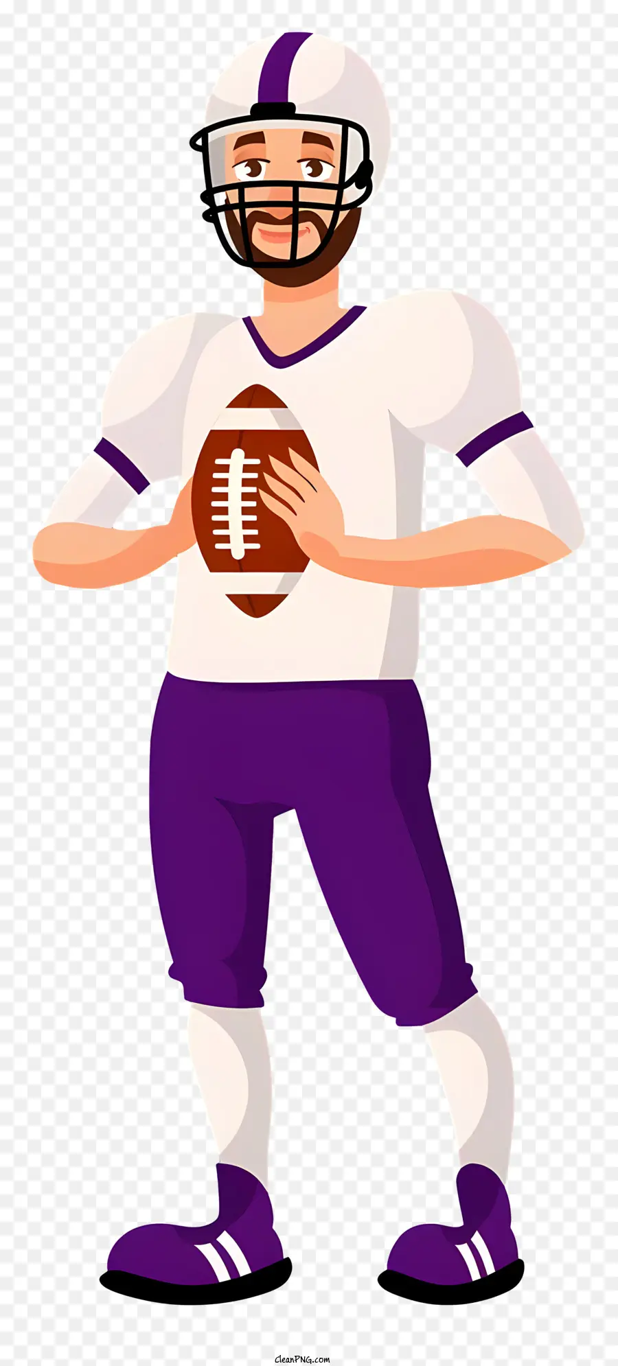 cầu thủ bóng đá - Người đàn ông mặc đồng phục bóng đá giữ bóng đá