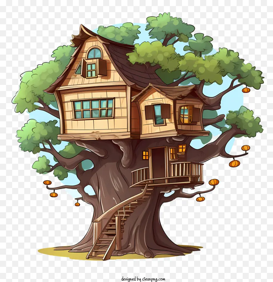 Tree House Tree House House Design Treehouse Treehouse Piani - 