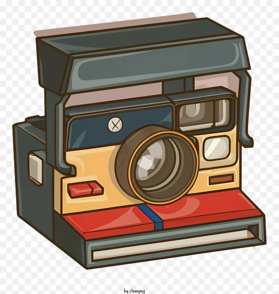 fotocamera vintage - La fotocamera vintage in cattive condizioni necessita di riparazione
