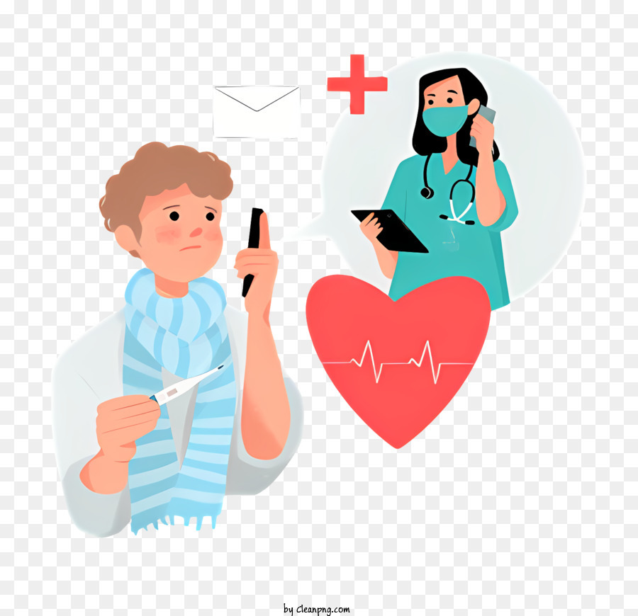 Stethoskop - Arzt und Frau betonen die medizinische Versorgung, Kommunikation