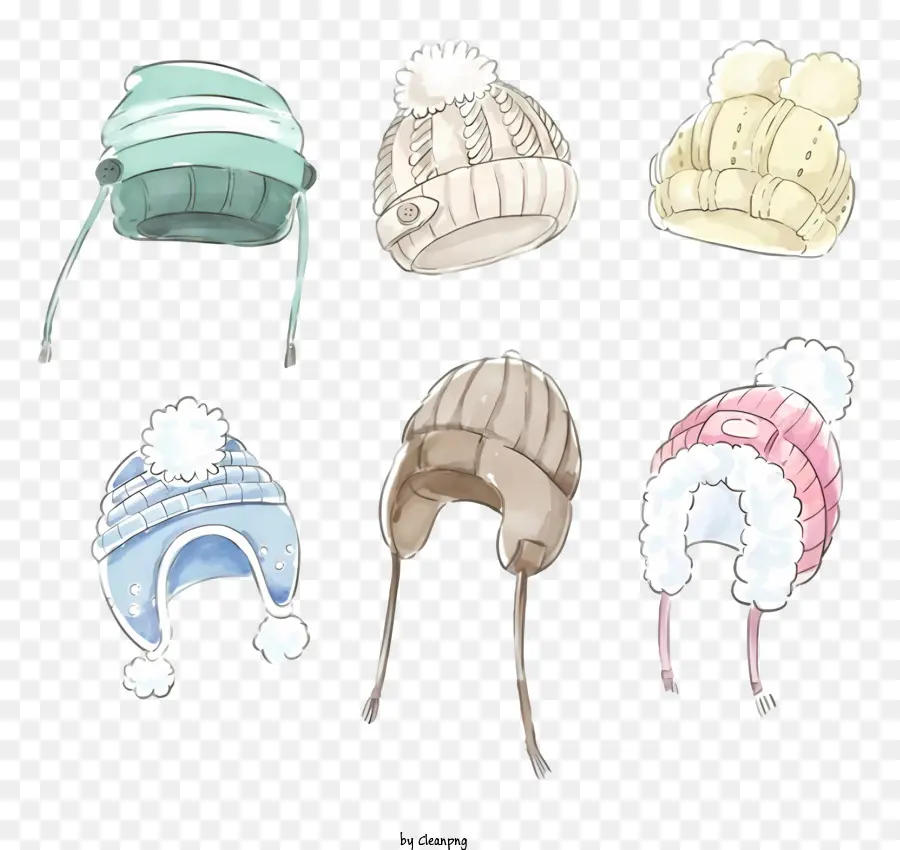 Cappelli a maglia Cappelli in lana Cappelli per texture per texture Cappelli invernali - Cappelli realizzati con materiali a maglia con consistenza da pelliccia