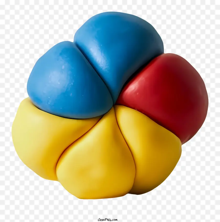 Kugel 3D -Objekt farbenfrohe Muster kleiner Größe Baseballgröße - Kleine durchscheinende Kugel mit symmetrischem Muster auf der Oberfläche