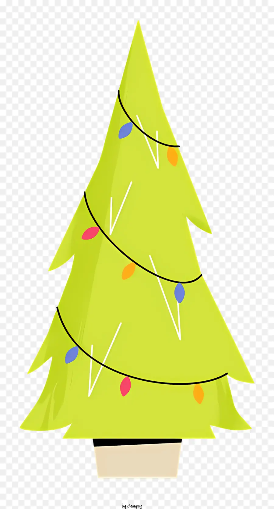 Cây Giáng sinh nhỏ màu xanh lá cây Giáng sinh Đèn nhiều màu lượn sóng mô hình đèn trang trí - Cây Giáng sinh nhỏ màu xanh lá cây với đèn đầy màu sắc