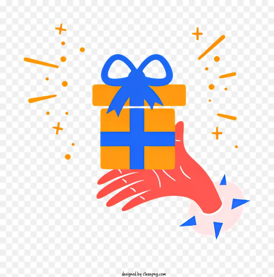 quà tặng tặng quà cho kỳ nghỉ ý tưởng quà tặng hộp quà tặng màu xanh - Hộp quà tặng tay của người có cung tên
