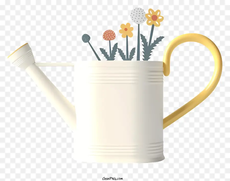 metal watering can flower watering can spouted watering can white watering can decorative watering can