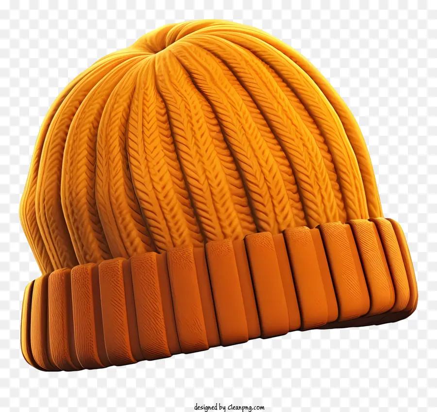 mùa đông mũ - Beanie đan màu nâu sẫm với thiết kế đơn giản