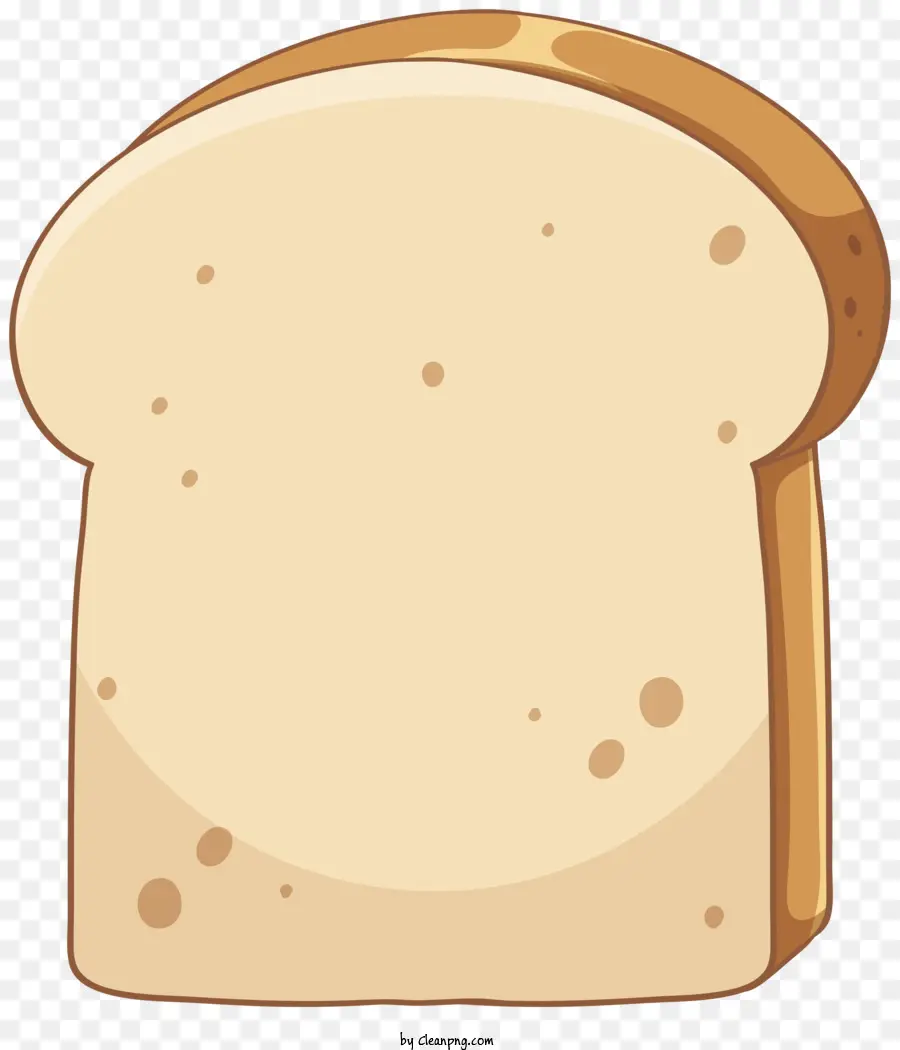 Brotbutterscheiben -Frühstücks -Toast - Brot mit Butter verteilt oben