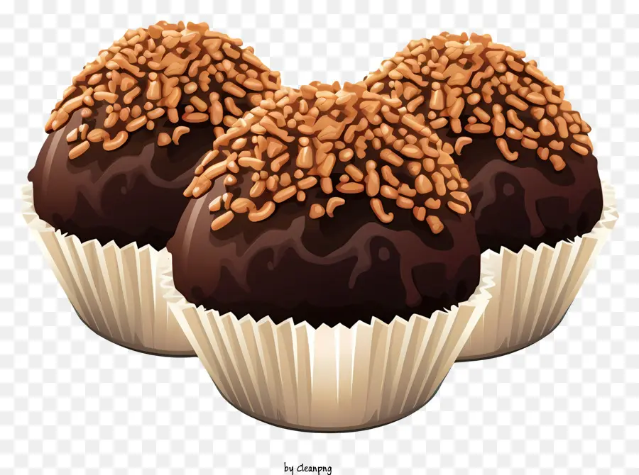 cupcakes al cioccolato cupcakes al cioccolato cupcakes cioccolato glassa dessert dessert per occasione speciale dessert - Cupcakes al cioccolato decadenti perfetti per le celebrazioni