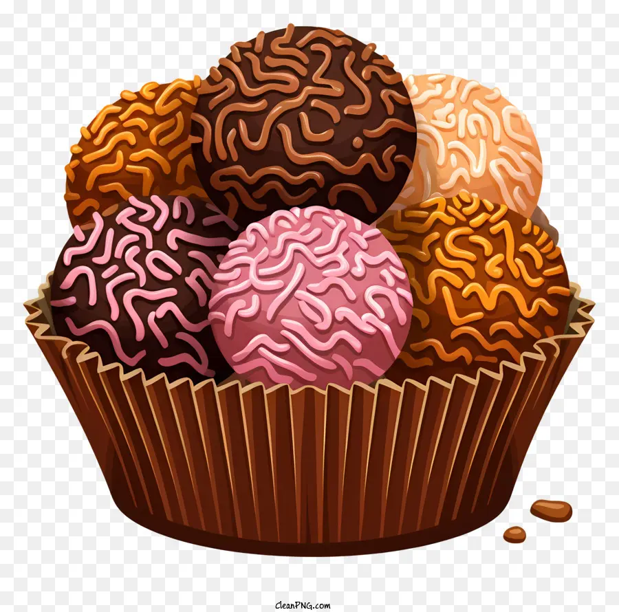 Schokoladenkuchen Schokoladenbecher Schokoladendekorationen Schokoladen -Chips Schokoladenfrosting - Köstlicher Schokoladenkuchen mit Schokoladendekorationen und Becher