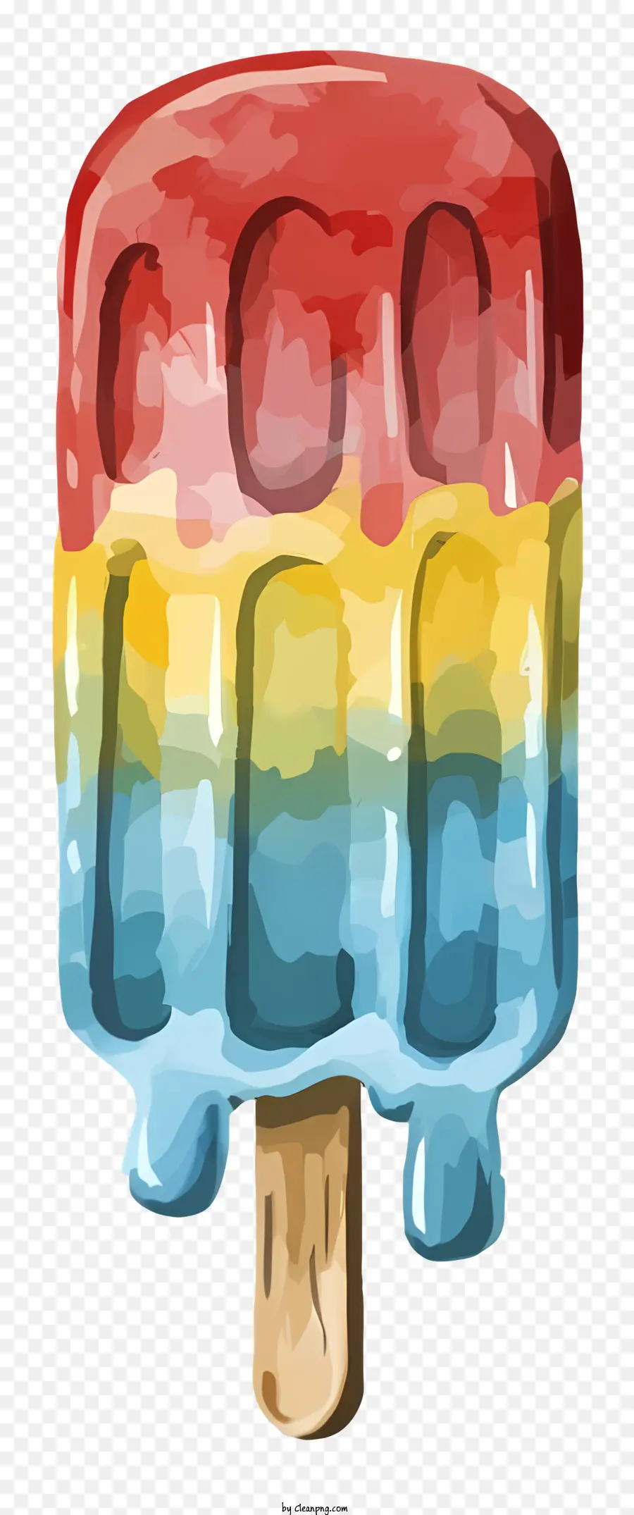 rainbow popsicle colorful popsicle popsicle on a stick textured popsicle gradient colors