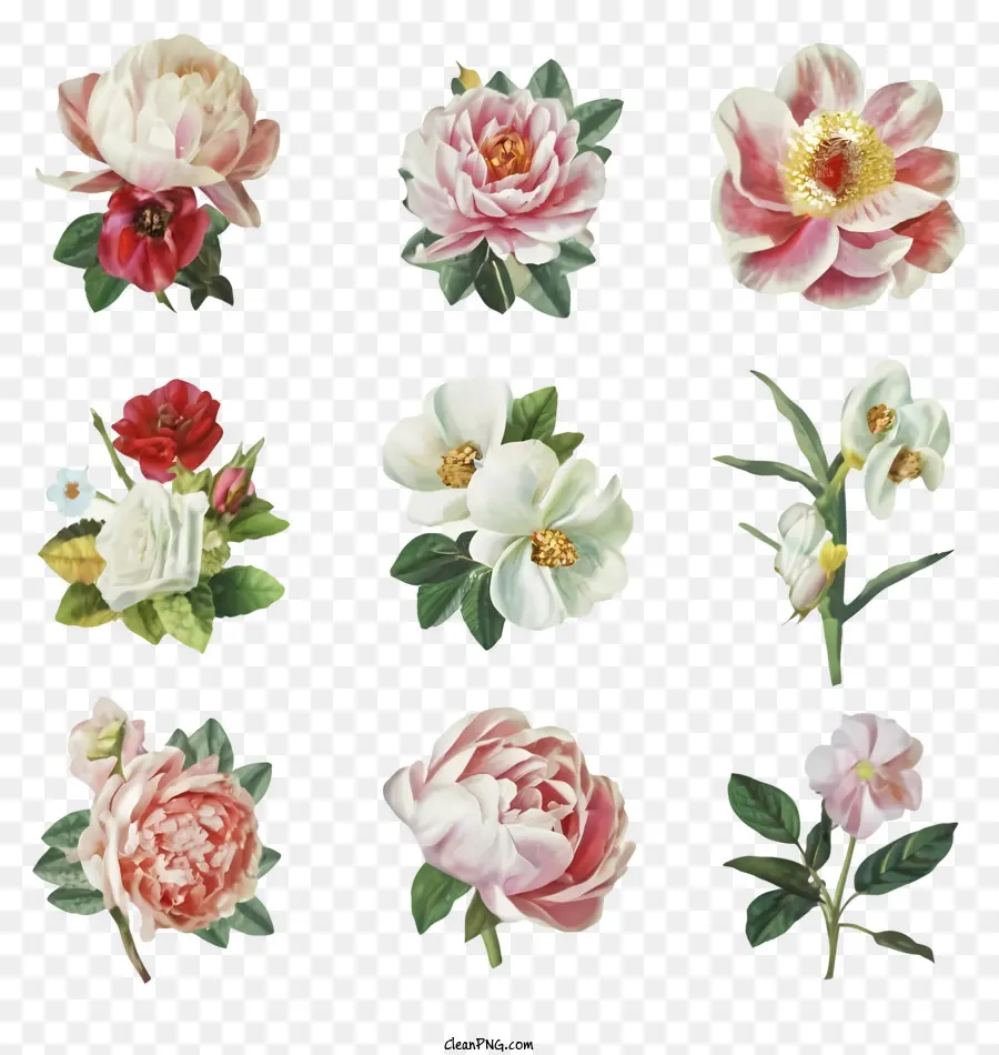 floral paintings flower paintings peonies roses irises