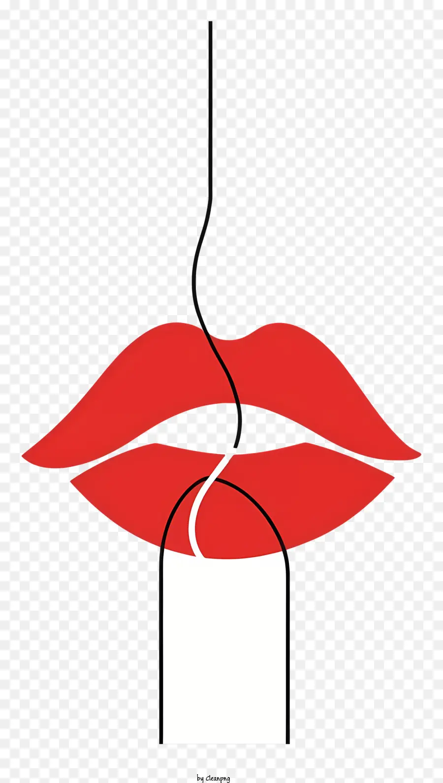 lời mời - Môi người phụ nữ quyến rũ với môi đỏ son môi và trà