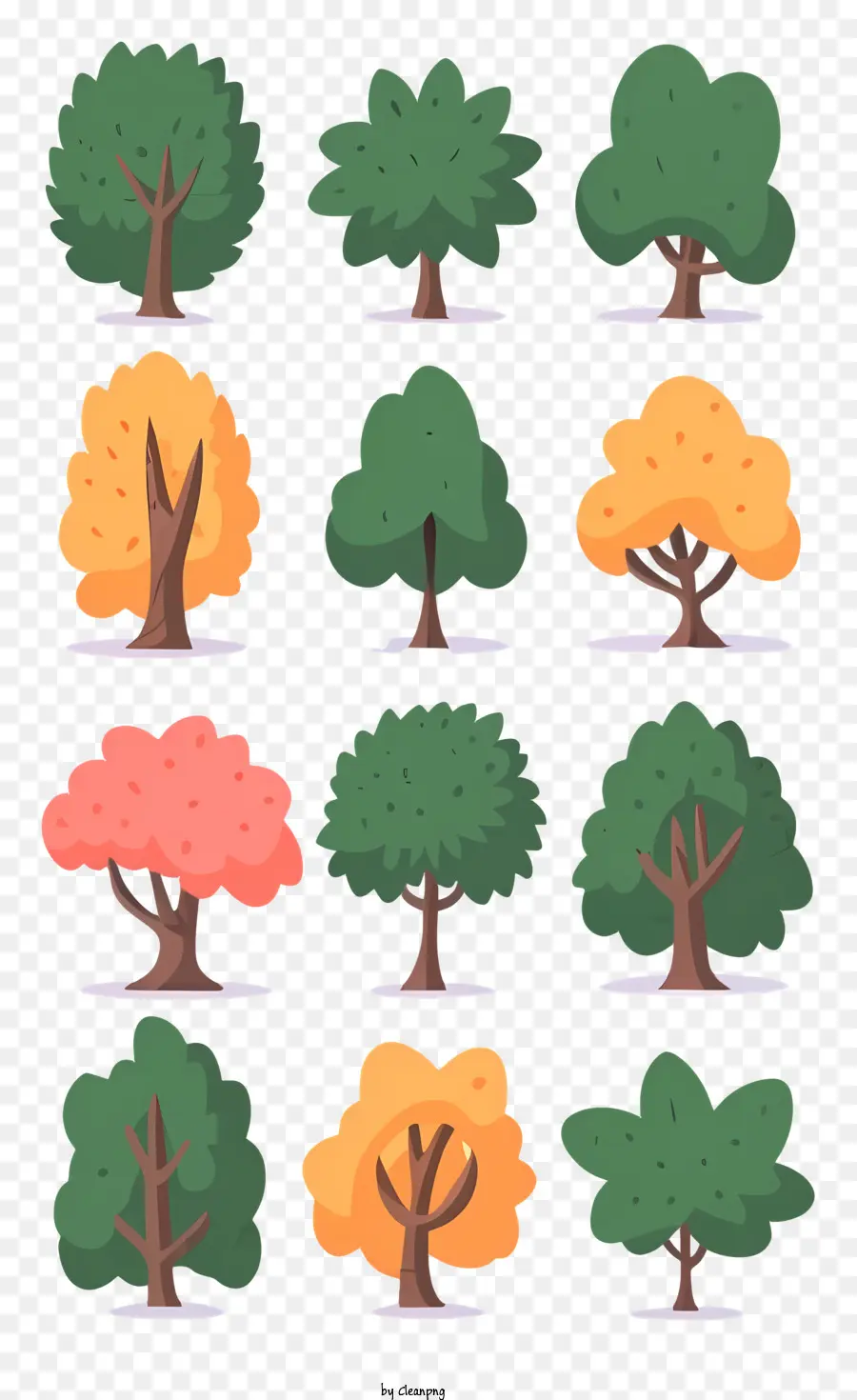 Baum Blätter - Sammlung von Bildern, die verschiedene Arten von Bäumen zeigen