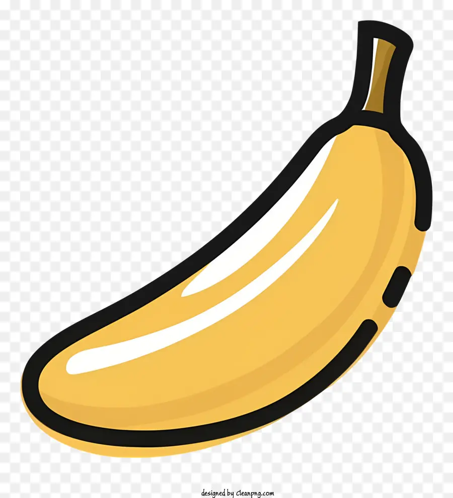 Bananengelbe Frucht Snack Kochen - Gelbe Früchte mit Stiel zum Essen/Kochen