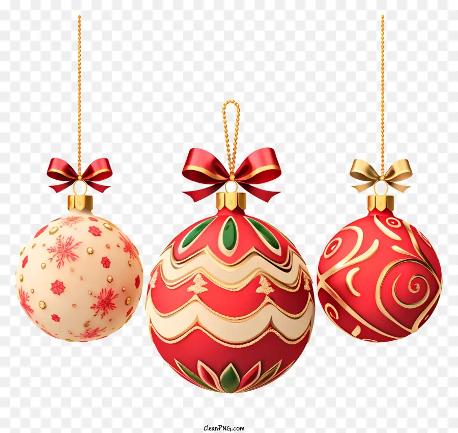 ornamenti rossi e oro ornamenti in legno intricati ornamenti a nastro ornamenti legati - Ornamenti in legno rosso e oro con motivi intricati