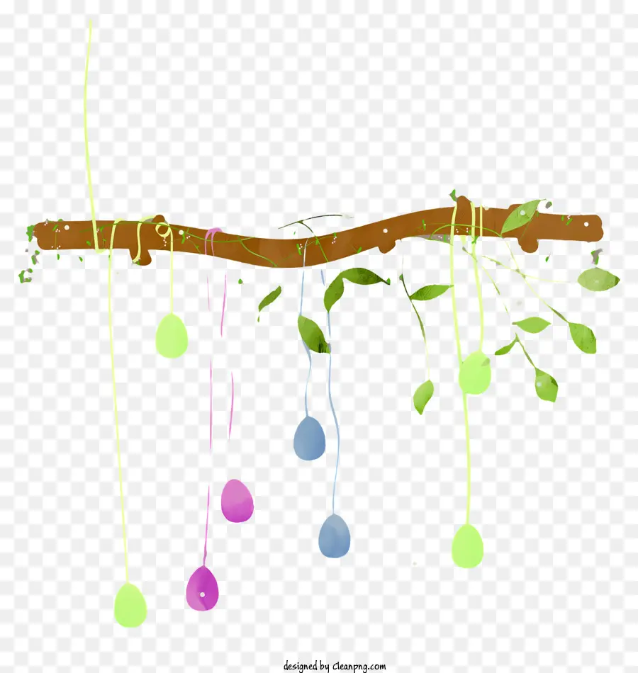 easter eggs hanging eggs colorful eggs branch with eggs easter decorations