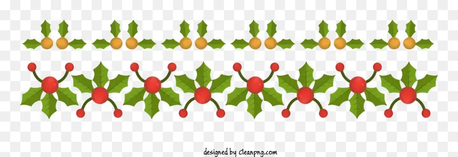 holiday flowers holly and mistletoe festive atmosphere bright colors intricate patterns