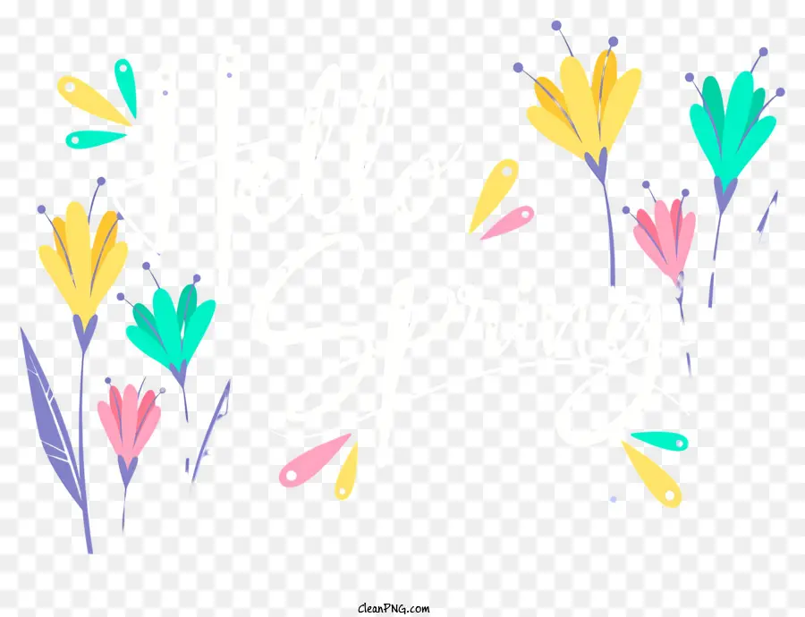 Hallo Frühling - Blumen 