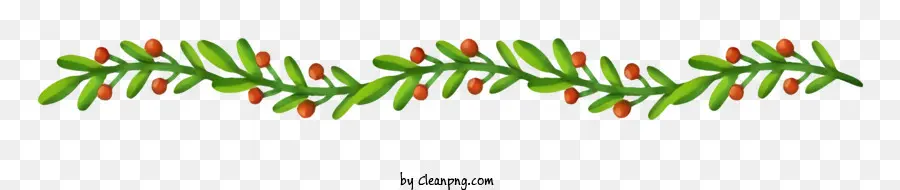 Blatt Form - Grüne Blattpflanze mit welligem Stiel und Blättern
