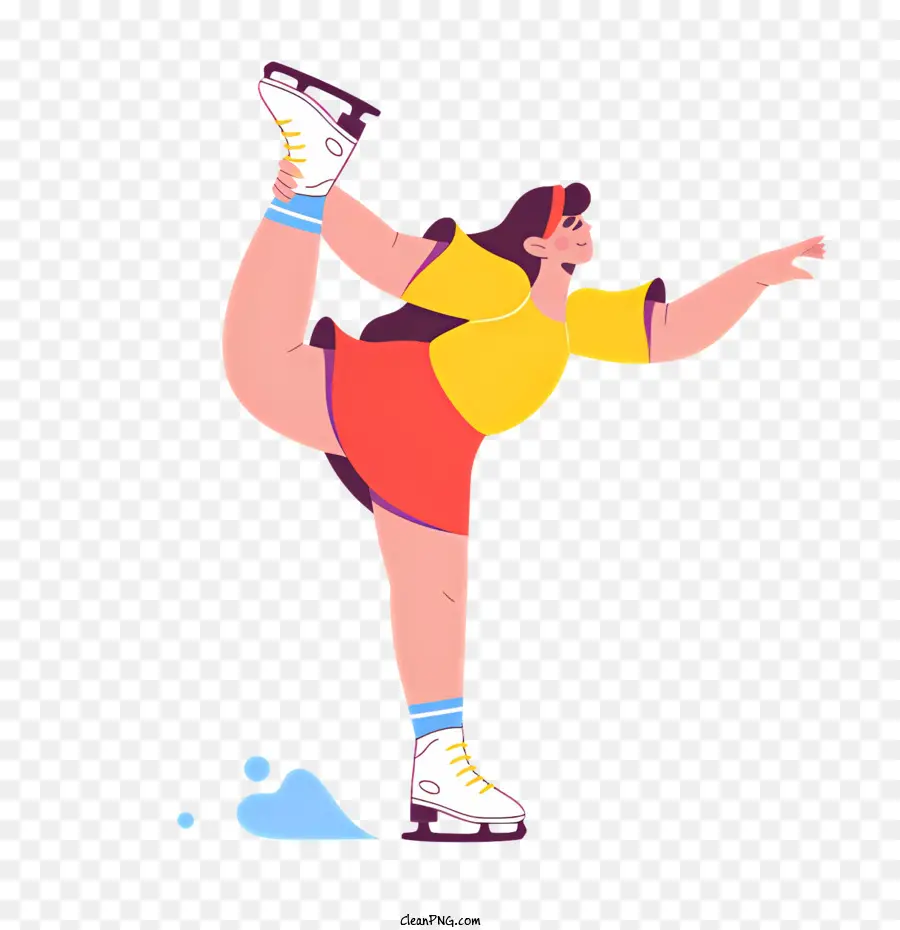Trick Skateboard Skateboard Thủ thuật trẻ tuổi trượt ván trượt ván - Người phụ nữ trẻ trượt ván, thực hiện một mẹo một mình